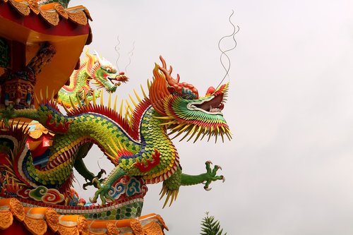 Drakonas,  Taivanas,  Kinų Šventykla,  Šventykla,  Hualien