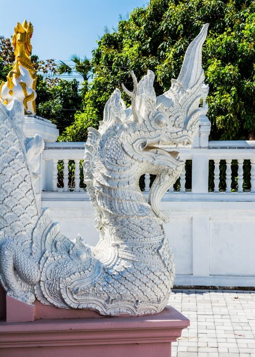 Drakonai, Balta, Šventyklos Kompleksas, Šventykla, Šiaurės Tailandas