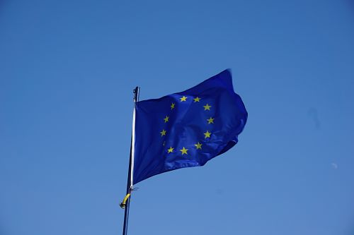 Vėliava,  Europa,  Europos & Nbsp,  Sąjunga,  Mėlynas,  Dangus,  Žvaigždės,  Europos Sąjungos Vėliava