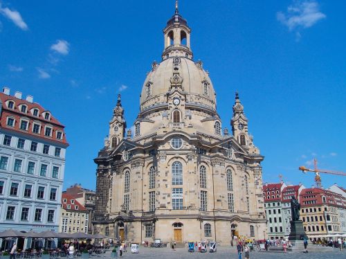 Drezdenas, Frauenkirche, Vokietija, Senamiestis, Bažnyčia, Saksonija, Orientyras, Istoriškai, Frauenkirche Dresden