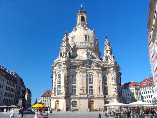 Drezdenas, Frauenkirche, Vokietija, Senamiestis, Bažnyčia, Saksonija, Orientyras, Istoriškai, Frauenkirche Dresden