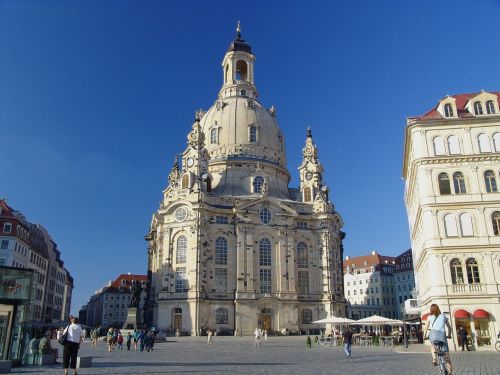 Drezdenas, Frauenkirche, Pastatas, Orientyras, Architektūra, Lankytinos Vietos, Frauenkirche Dresden, Istoriškai