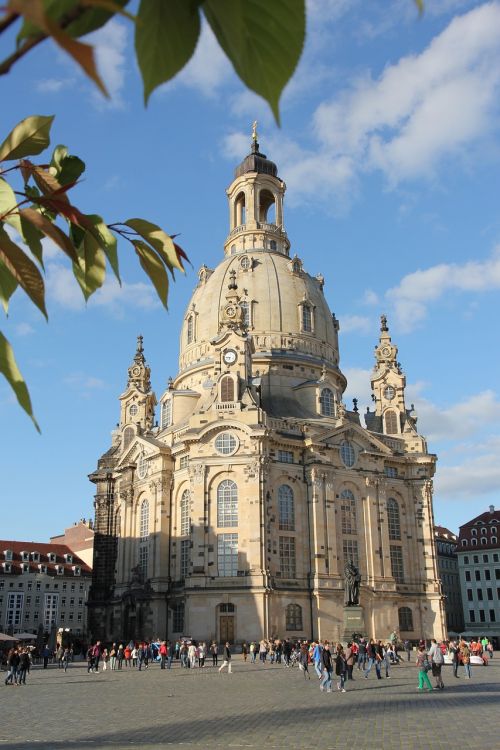 Drezdenas, Frauenkirche, Bažnyčia, Miestas, Saksonija, Vokietija, Senamiestis, Istoriškai, Architektūra