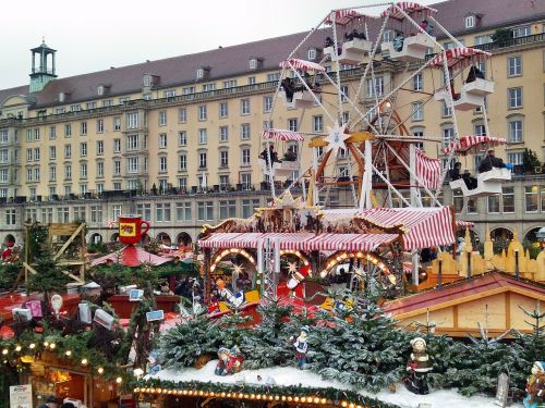 Dresdner Striezelmarkt 2012, Kalėdos, Festivalis, Šeimos Greitai, Kalėdų Senelis, Šventinis, Žiema, Kalėdų Laikas