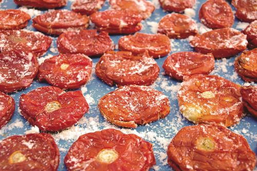 Sausieji Pomidorai, Pomidorai, Maistas, Pikantiškas Pomidoras, Raudona