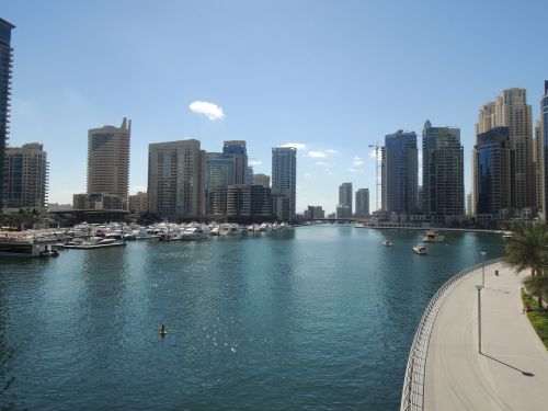 Dubai, Uae, Emiratai, Emyratas, Dykuma, Dubai Marina