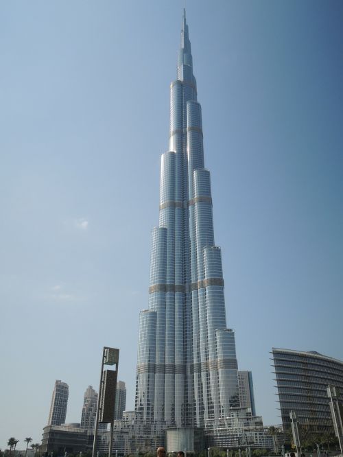 Dubai, Uae, Emiratai, Emyratas, Dykuma, Burj Khalifa, Bokštas, Didžiausias