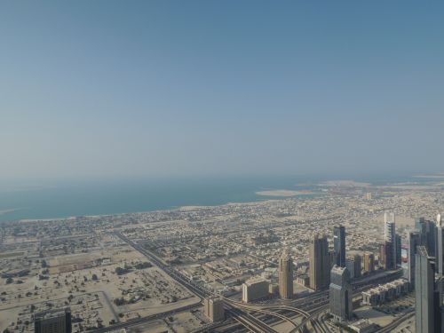 Dubai, Uae, Emiratai, Emyratas, Dykuma, Vaizdas, Burj Khalifa