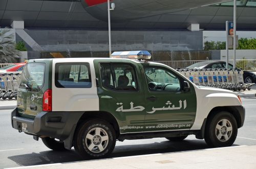 Dubai, Policija, Jeep, Automatinis, Nissan