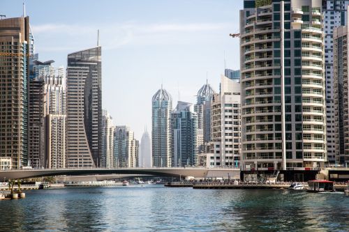Dubai, Miestas, Architektūra, Dangoraižiai, Dubai Marina, Dangoraižis, Pastatas, Marina