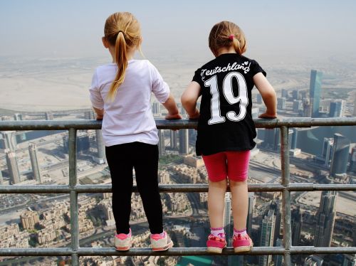 Dubai, Vaizdas, Mergaitė, Tvora Drąsus, Gorge, Apsvaiginimo, Nėra Aukštumų Baimės