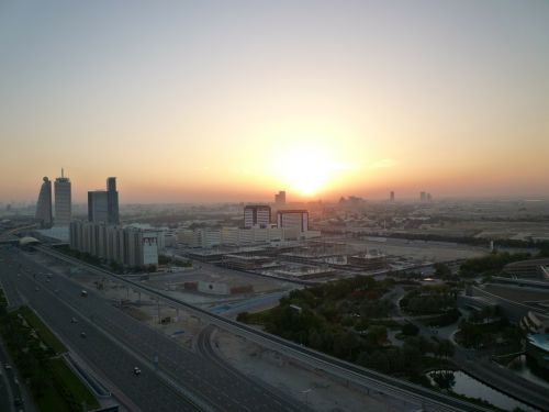 Dubai, Jungtiniai Arabų Emyratai, Uae, Miestas, Kelias, Saulėtekis