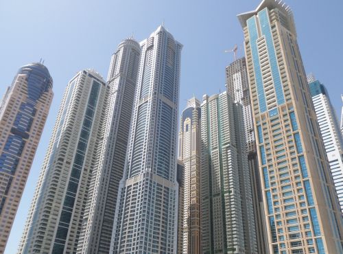 Dubai, Skyscapers, Emiratai