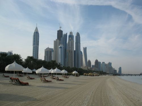 Dubai, Dangoraižiai, Aukštas Pakyla, Papludimys, Viešbutis, Kurortas, Jungtiniai Arabų Emyratai, Uae