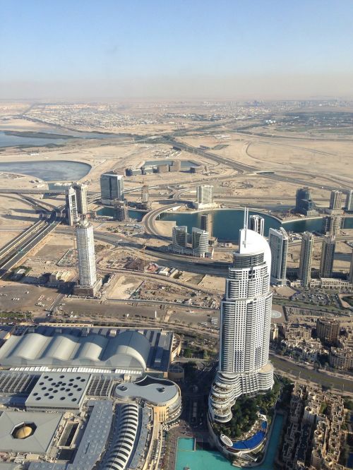 Dubai, Burj Khalifa, Miestas