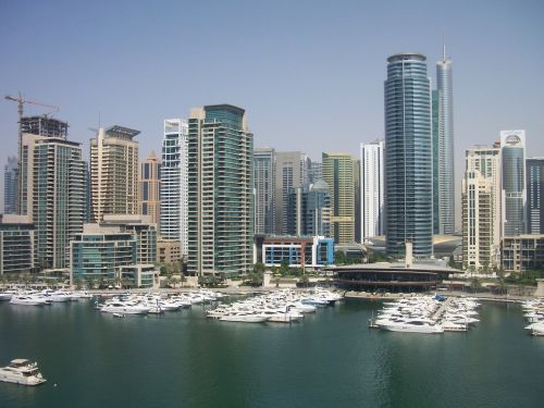 Dubai, Marina, Vaizdas, Architektūra, Emiratai, Arabas, United, Uae, Miestas, Miesto, Struktūra, Dangoraižis, Prabanga, Turizmas, Arabiškas, Pastatas, Orientyras