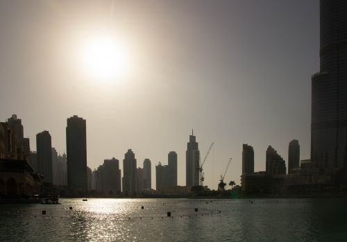 Dubai, Dangoraižis, Miestas, U E E, Panorama, Pastatas, Architektūra, Fono Paveikslėlis