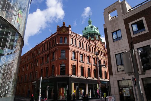 Dublinas,  Airija,  Architektūra,  Miestas,  Gatvė,  Kelionė