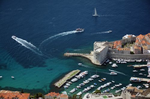 Dubrovnik, Kelionė, Kroatija, Architektūra, Adrijos Regionas, Turizmas, Portsea, Valtis