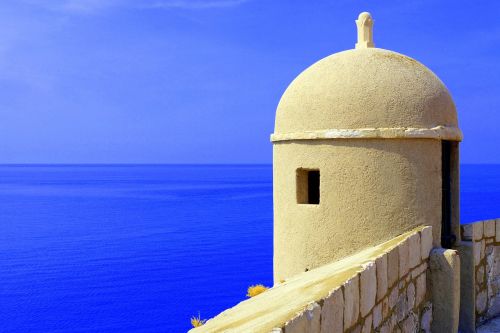 Dubrovnik, Tvirtovė, Važiuoklės, Mėlynas, Pilis, Bokštas