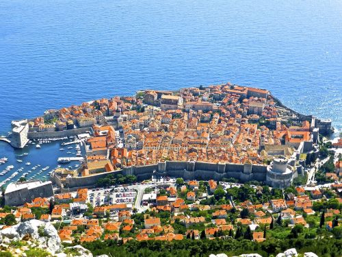Dubrovnik,  Miestas,  Kroatija,  Adrijos Regionas,  Dalmatija,  Uostas,  Viduržemio Jūros,  Viduramžių,  Fortas,  Architektūra,  Tvirtovė