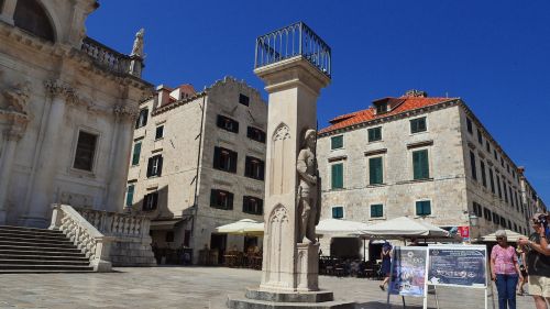 Dubrovnik,  Rolando Kolona,  Senamiestis