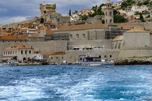 Dubrovnik Kroatija Vasaros Laiką,  Vandens,  Kelionė,  Jūra,  Architektūra,  Miestas,  Turizmas,  Panoraminis