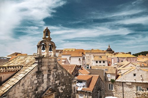 Dubrovnik Old Town Kroatija 2018,  Architektūra,  Metai,  Kelionė,  Panoraminis,  Miestas,  Miestas,  Dangus