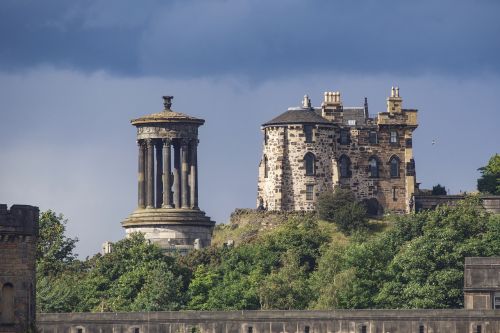 Dugald Stewart Monumentas, Calton Kalnas, Edinburgas, Paminklas, Lankytinos Vietos, Nacionalinis Paminklas Škotija, Škotija