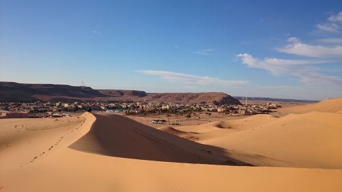 Kopos, Sahara, Dykuma, Taghit, Algeria