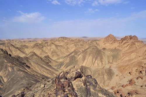 Dunhuang, Sanveishanas, Dykuma