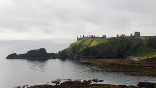 Dunnottar, Pilis, Škotija, Kraštovaizdis, Stonehaven, Aberdeenshire, Orientyras