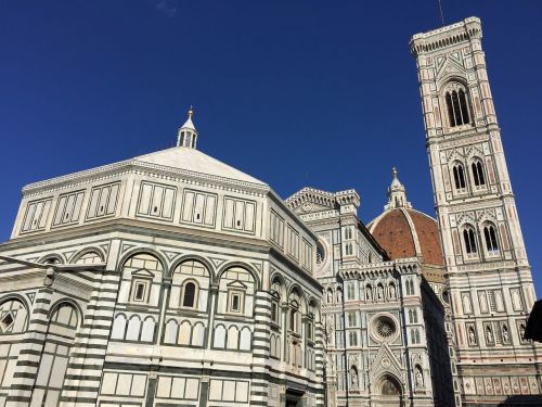 Duomo, Baptistery, Kampanelis, Florencija, Toskana, Istorija