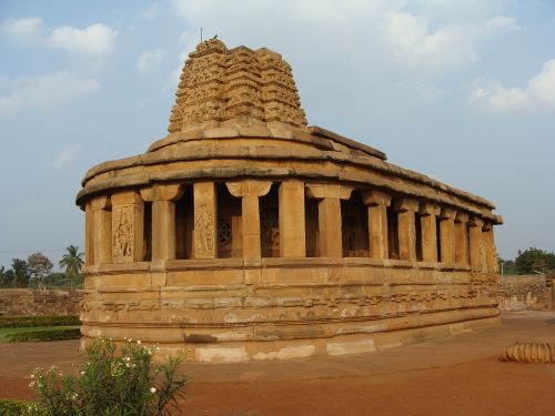 Durg Šventykla, Aihole, Karnataka, Indija, Kelionė, Šventė, Šventykla, Religinis