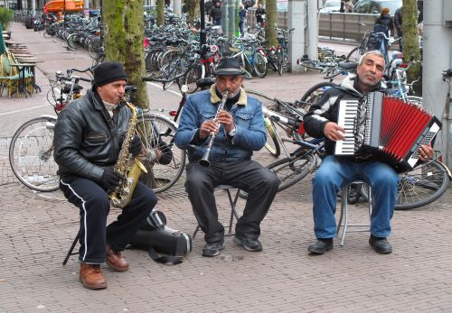 Muzikantai,  Autobusai,  Trio,  Grupė,  Olandų Autobusai