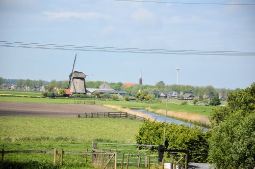 Kraštovaizdis,  Panorama,  Olandų,  Holland,  Pieva,  Gamta,  Vėjo Malūnas,  Olandų Kraštovaizdis