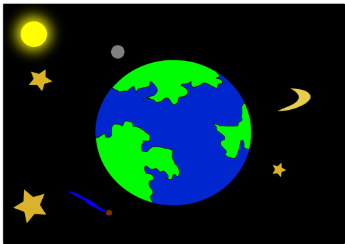 Žemė, Erdvė, Planeta, Visata, Gaublys, Visuotinis, Astronomija, Nemokama Vektorinė Grafika