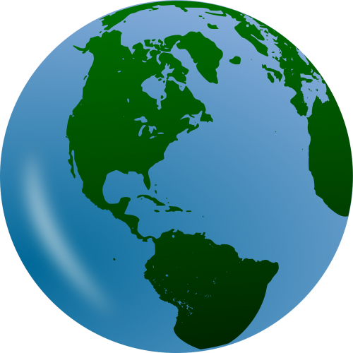 Žemė, Gaublys, Planeta, Pasaulis, Žemynai, Pasaulio Žemėlapis, Visuotinis, Tarptautinis, Geografija, Nemokama Vektorinė Grafika