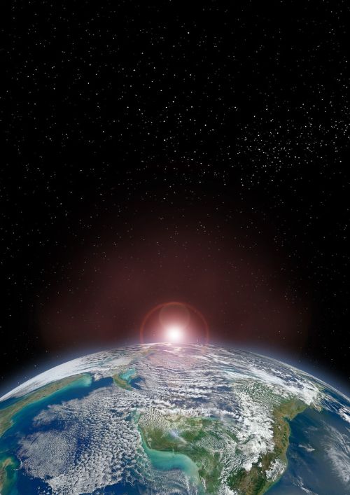 Žemė, Horizontas Žemė, Iš Kosmoso, Klimato Kaita