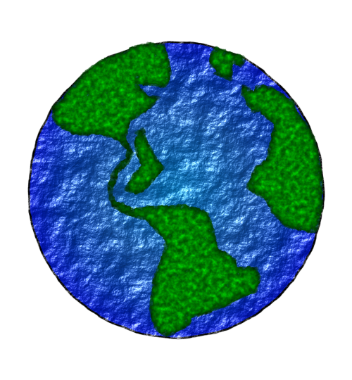 Žemė, Gaublys, Žalias, Planeta, Nemokama Vektorinė Grafika