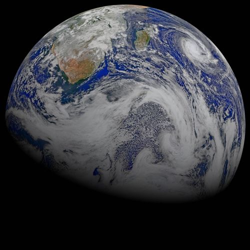 Žemė, Planeta, Erdvė, Palydovas, Suomi Npp, Sfera, Mėlynas Marmuras, Vaizdas, Poline Orbita