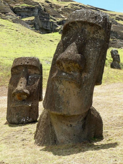 Velykų Sala, Akmens Figūra, Uždaryti, Maoi, Rapa Nui, Skulptūra, Statula, Ritualai, Tikėk