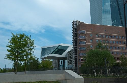 Ecb, Europos Centrinis Bankas, Frankfurtas Yra Pagrindinė Vokietija, Großmarkthalle, Architektūra