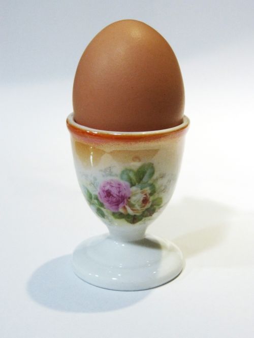 Kiaušinis, Kiaušinių Puodelis, Virtas Kiaušinis, Porcelianas, Senas, Vintage