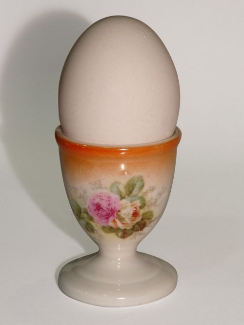 Kiaušinis, Kiaušinių Puodelis, Porcelianas, Senas, Vintage