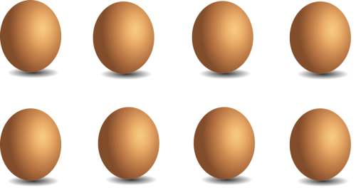 Kiaušinis, Vištienos Kiaušiniai, Maistas, Mityba, Skanus, Velykos, Grafika