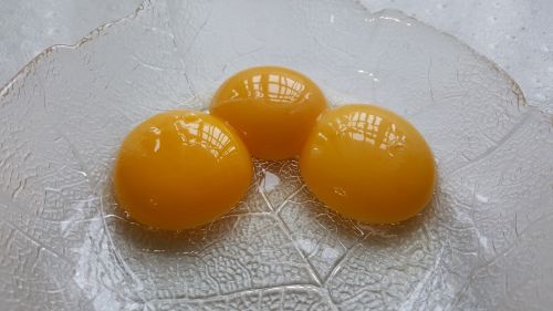 Kiaušinių Tryniai, Geltona, Kiaušiniai