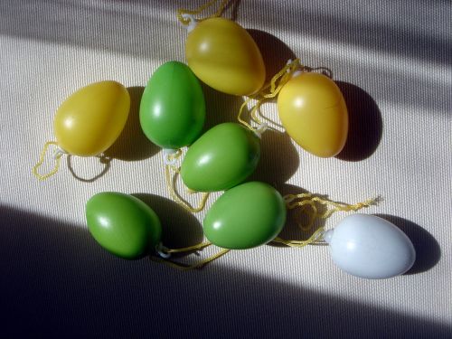 Kiaušiniai, Apdaila, Žalias, Geltona, Carol, Pavasaris