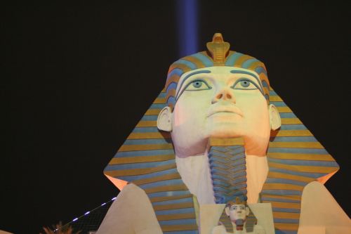 Egipto Statula, Las Vegasas, Usa, Nevada, Luxor