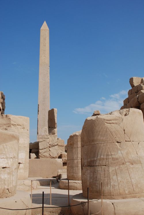 Egiptas, Senovės, Archeologija, Luxor, Karnakas, Šventykla, Paminklai, Stulpeliai, Istorinis, Skulptūra, Akmenys, Vasara, Senas, Įėjimas